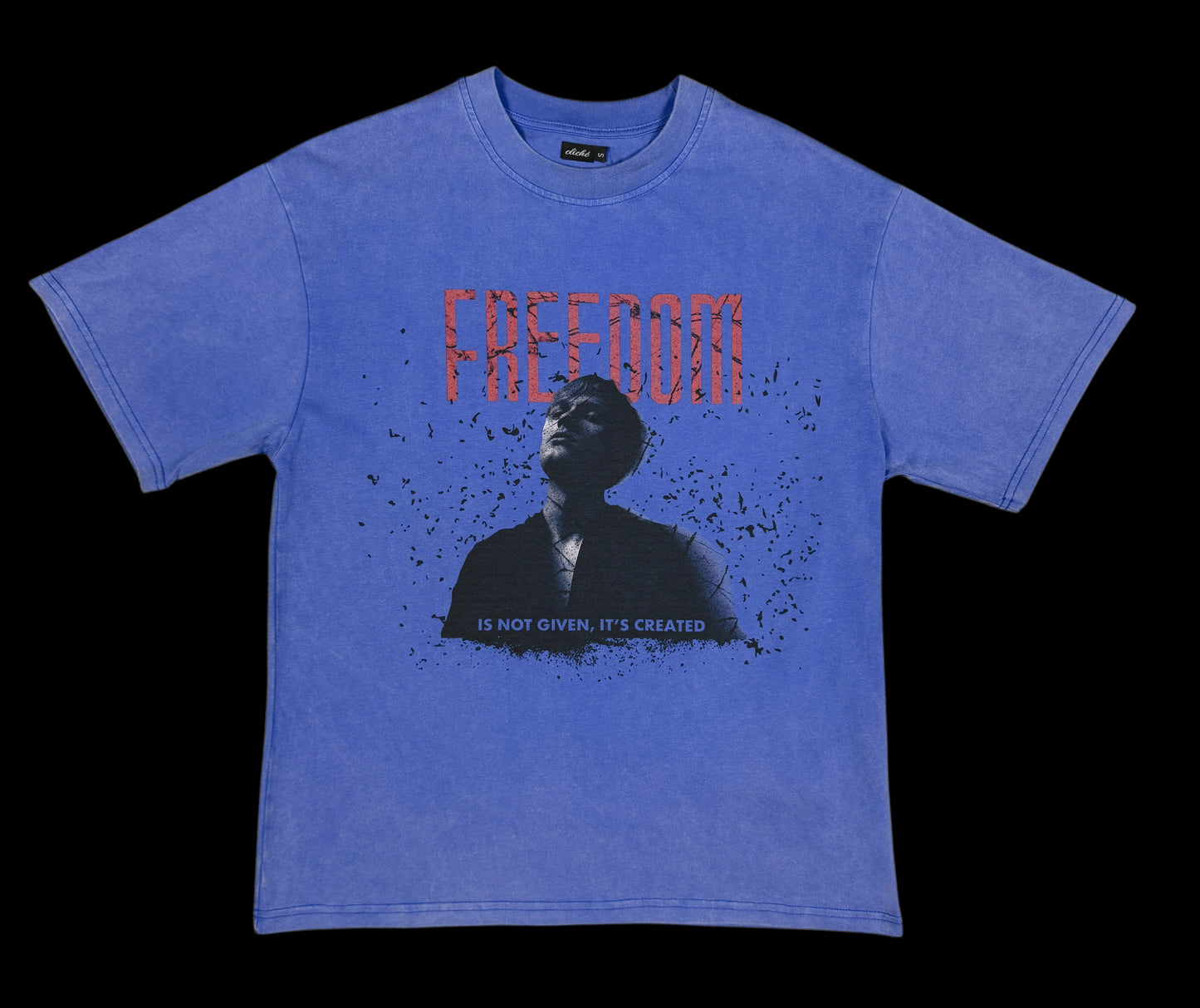 Perfect Cliché T-shirt in Ocean Blue