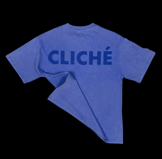 Perfect Cliché T-shirt in Ocean Blue