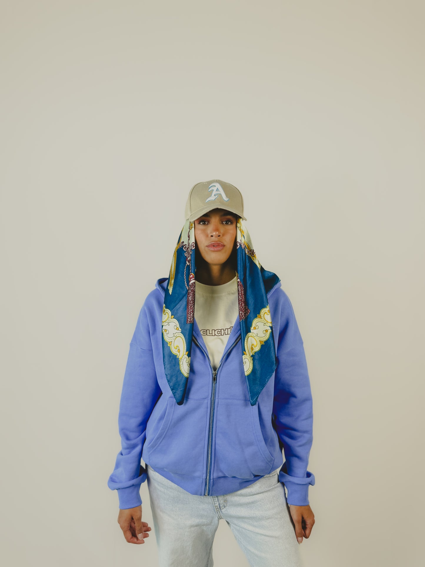 Core Hoodie in Skytrace