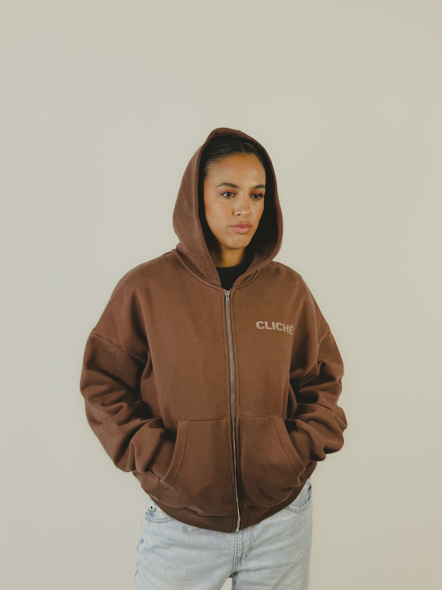 Core Hoodie in Umber Brown